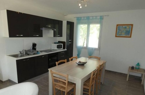 Saint-Paul-le-Jeune House | Homerez - House for 6 ppl. with shared pool and terrace at Saint-Paul-le-Jeune