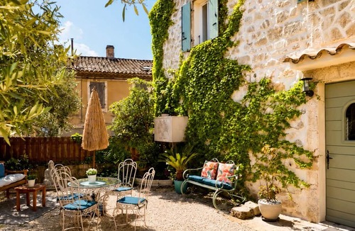 Mouries House | La Bohème 1 Mouries Centre, au Coeur des Alpilles : Cosy T2 Avec Jardin