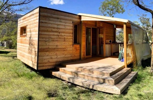 Baratier Cabin | Le Petit Liou Sites & Paysages * - Vegetalized Ecolodge Unusual nature without sanitary facilities 5 people