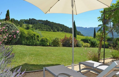 Mirabel-et-Blacons House | Les Cerisiers 1 Vacation Rentals: The Tournesol Vacation Rental, surrounded by nature and just a stone's throw from the river