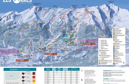 Les Orres Apartment | Les Orres 1800 Appartement 6 Pers vue Pistes