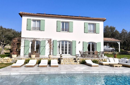 Montauroux Villa | Lou Masadous : Magnifique Villa Tout Confort Avec Piscine Chauffée 11x3.5