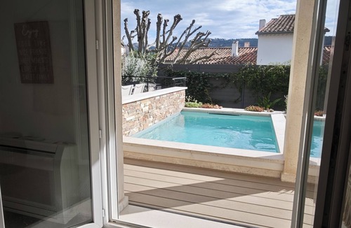Aubagne Apartment | Low house with garden swimming pool parking air conditioning, quiet without vis-à-vis