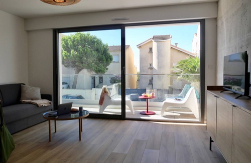 Carnon-Plage Apartment | Luxury brand new appartment 40m away from a large sand beach