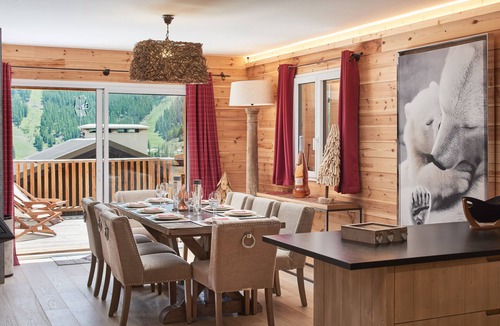 Saint-Etienne-de-Tinee House | Luxury chalet with Terrace with Mountain View and Wi-Fi