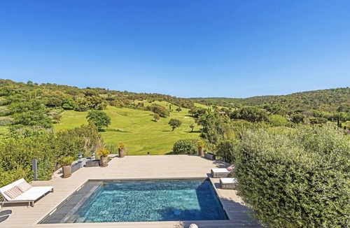 Cote d'Azur- French Riviera Villa | Luxury villa Saint-Tropez Golf Club St tropez Private and secured domain swimming pool