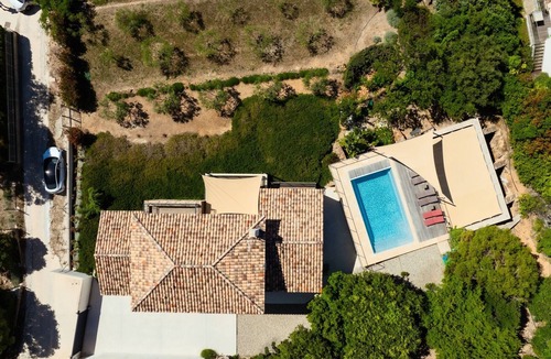 Carqueiranne Villa | Magnificent sea view, heated pool, garden, beach +port of Carqueiranne within walking distance