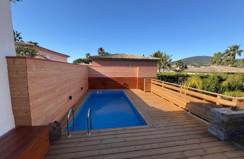 Sainte-Maxime Villa | Magnifique villa 8 personnes piscine plage 15 min a pied
