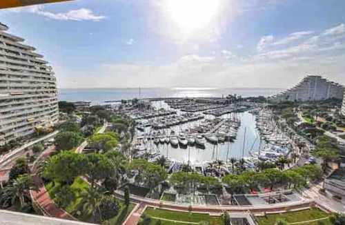 Villeneuve Loubet Beach Condo | Marina Bay of Angels - 4 bedrooms, terrace