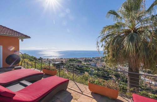 Menton Villa | Menton - Villa Piscine Vue mer, Suites privées