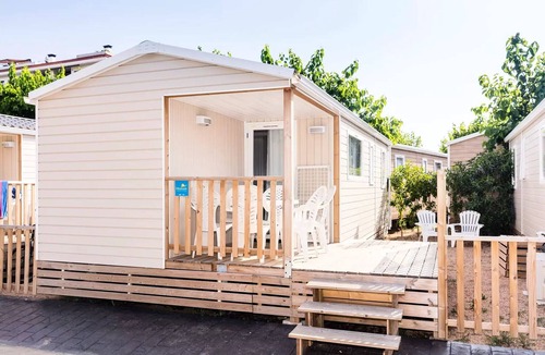 Nages House | Mobile Home | Comfort | 2 Bedrooms | 4–6 people | Single Terrace | A/C