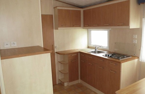 Neffes House | Mobile Home with Terrace and Equipped Kitchen in Neffes