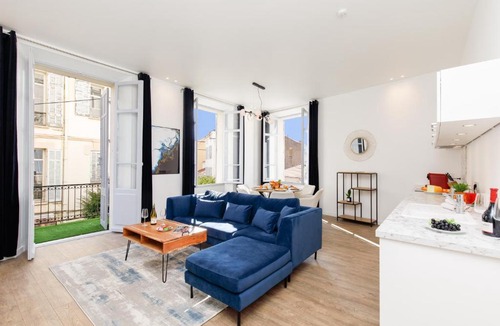 Prado - Republique Apartment | Modern & Stylish Prestige 3 Bedroom apartment with AC & balcony
