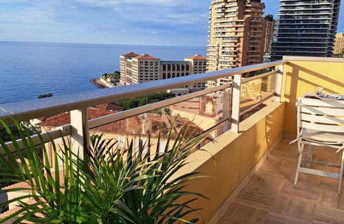 Roquebrune-Cap-Martin Apartment | MONACO Fantastic Seaview -1 bedroom - 80m² - AC