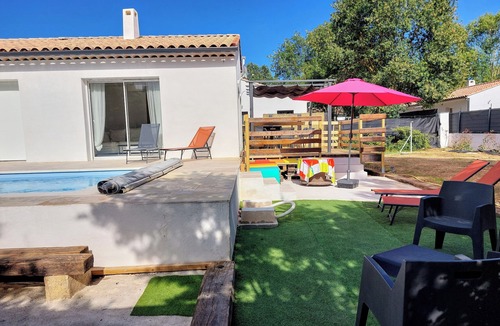 Sainte-Anastasie-sur-Issole House | New 3* villa, in Provence verte, with private heated swimming pool