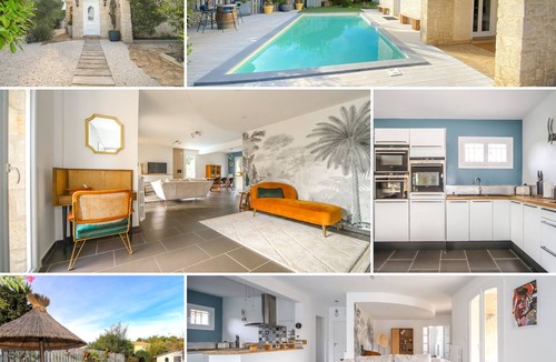Saint-Jean-de-Vedas Villa | ⭐NEW ⭐VILLA SWIMMING POOL⭐NEAR MONTPELLIER ⭐BEACHES⭐