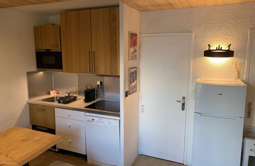 Venosc Apartment | Nice apt on high floor with lift for 6 people