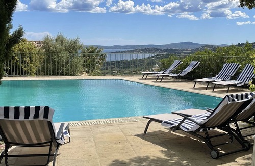 Les Issambres Villa | Panoramic sea view and close to the beach. Heated swimming pool, fully air con