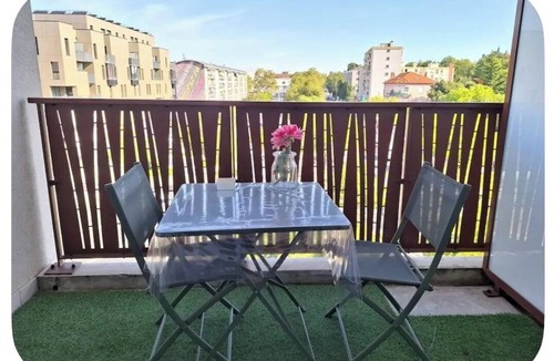 Saint-Priest Apartment | Perle Lumineuse T2 Downtown, Comfortable, with Balcony