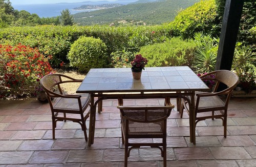 La Croix-Valmer Villa | Provençal villa with sea views & Mediterranean garden, beaches, Wi-Fi, A/C