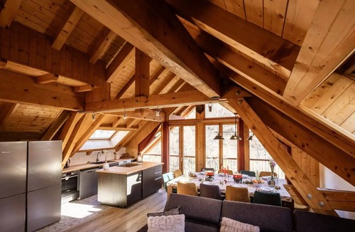 Valloire Ski Chalet | Residence Les Fermes Du Planet - Chalet 12 persons 5* exposed South-East