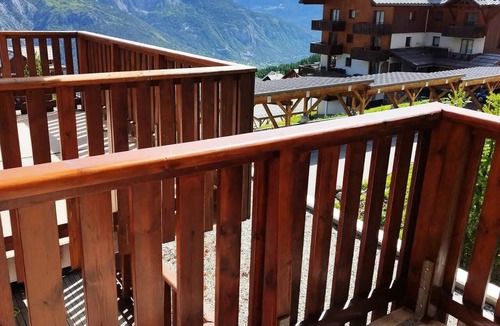 Puy-Saint-Vincent Apartment | Residence The Gentianes - Studio 4 people-Residence LES GENTIANES