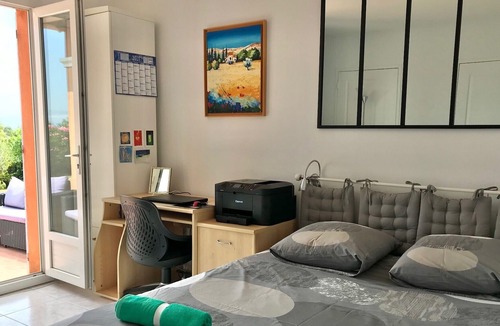 Biot Villa | Sea view villa, 4 bedrooms, 7/8 people, ideal family