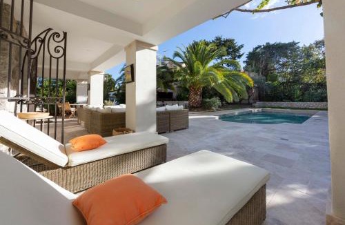 Cap-d'Antibes Villa | Serene Cap dAntibes retreat with heated pool steps from the beaches