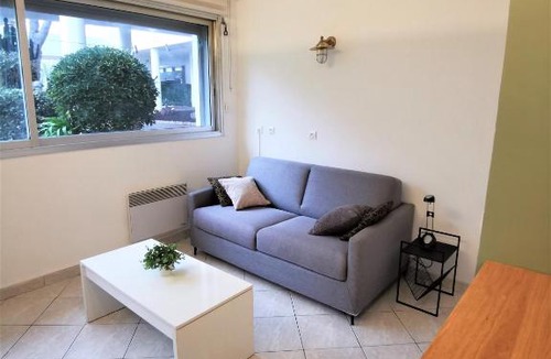 Villeneuve Loubet Beach Apartment | Studio 18m2 exposé Sud Marina Baie des Anges