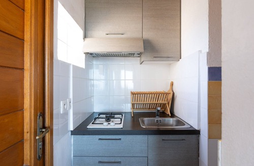 Marine de Saint Ambroggio Apartment | Studio 26m² “Marina de Sant Ambroggio” with Sea View, Terrace, Wi-Fi & Air Conditioning