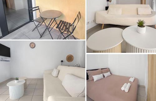 Saint-Jean Apartment | Studio clim cosy avec piscine & terrasse