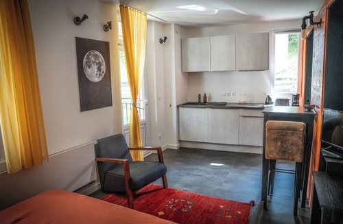 Saint-Pierre-d'Entremont Apartment | Studio 2 pers en Chartreuse - balcony, village center & nature | La Borne 31