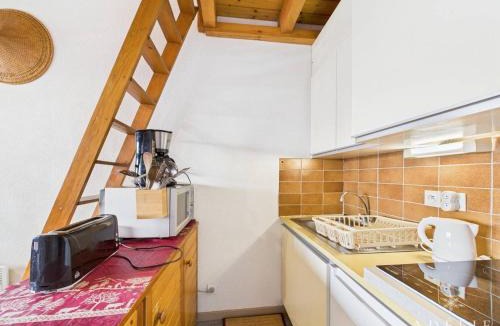 La Rosiere Apartment | Studio mezzanine cosy, balcon plein sud, quartier calme, proche pistes et commerces, navette gratuite - FR-1-398-554