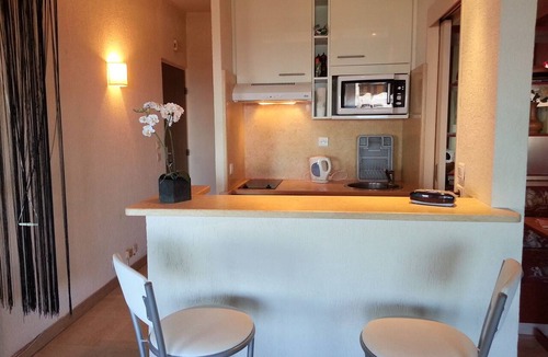 Villeneuve Loubet Beach Apartment | Studio with air conditioning and garage in Villeneuve Loubet Beach