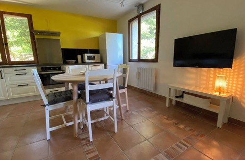 Saint-Mathieu-de-Treviers Apartment | Stunning View of Pic Saint-Loup - Pool – Vacation Rental for 4 People