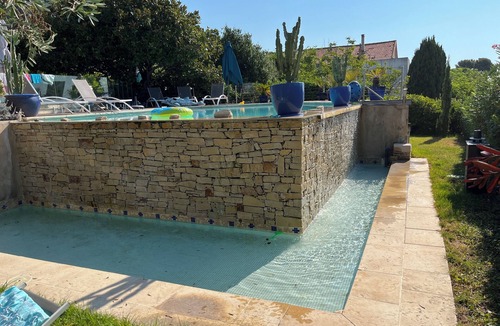 Carqueiranne Villa | Stunning sea view, aircon, heated infinity pool, quiet neighborhood, 6 rooms
