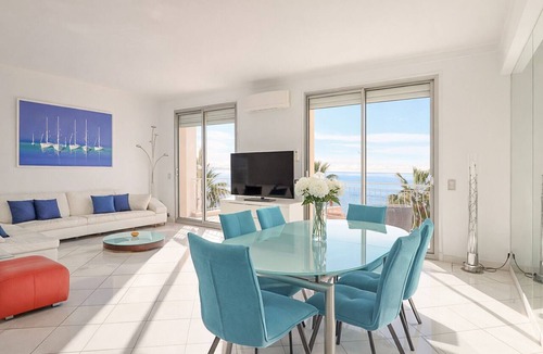 Cannes City Centre Apartment | Superb Bright apt with Sea View