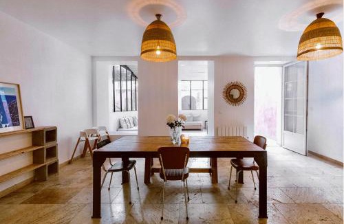 Thiers House | Superb loft featuring garden, sauna and private pool