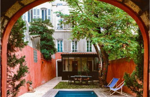 Thiers House | Superb loft featuring garden, sauna and private pool