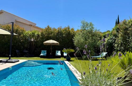 Valbonne Villa | The Cube - Contemporary Family Villa with Pool & Garden in Valbonne