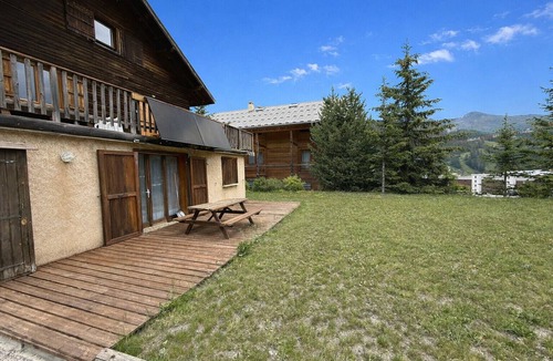Les Claux Apartment | Vars grand appt 3 ch Terrasse 100m des pistes