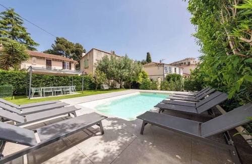 Prado - Republique Villa | Villa 300 m² with panoramic view, 5 bedrooms and private spa Cannes center!
