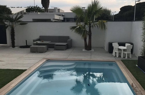Carnon-Plage Villa | Villa 400 Metres Plage Piscine Jacuzzi 500 Metres Centre Ville Piste Cyclable