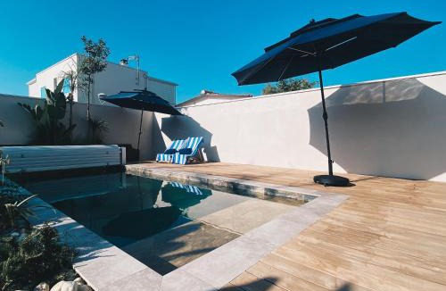 Carnon-Plage Villa | Villa avec piscine à Carnon Plage à 20m de la plage idéale pour 8 à 10 personnes