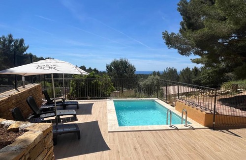 Ceyreste Villa | Villa d exception avec Piscine vue mer et jacuzzi sur les hauteurs de La Ciotat