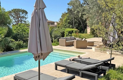 Plage de la Garonnette House | Villa for 8 people - Sea view - Private pool - Air conditioning - Wifi - Sainte Maxime -.