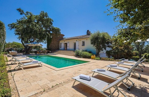 Les Restanques Villa | Villa Marquet - Pool, AC, Walk to Beach, Grimaud near St-Tropez