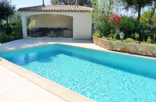 Callas Villa | Villa open views heated pool 5 bedrooms 3 bathrooms