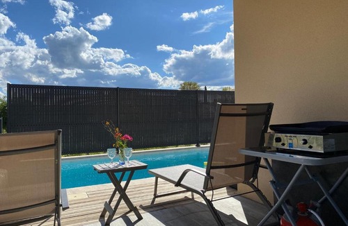Saint-Ambroix House | Villa piscine & pétanque
