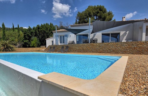 Ollioules House | Villa Piscine Vue Mer Var (8/10 pers.) Near Sanary-sur-Mer